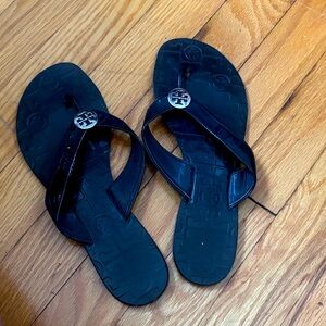 Tory Burch Black Sandals Women Size 7